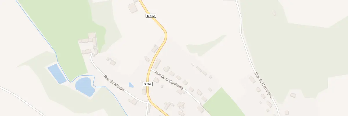 Plan du 1 Rue de la Confrérie à Morsain