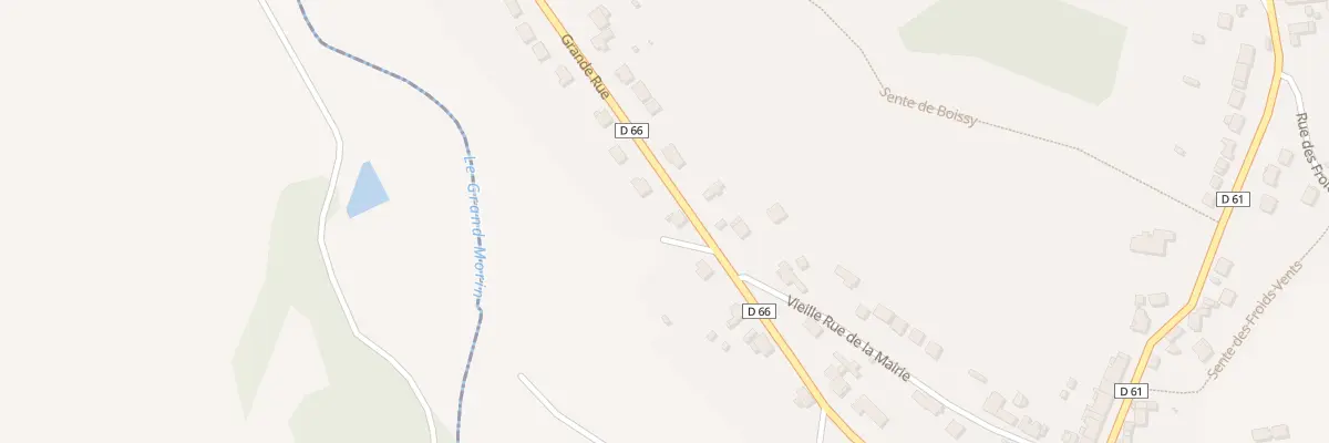 Plan du 31 Grande Rue à Chauffry