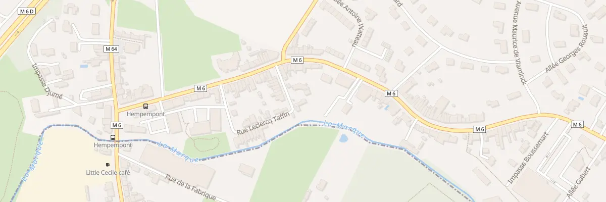 Plan du 17 Rue Leclercq Taffin à Hem