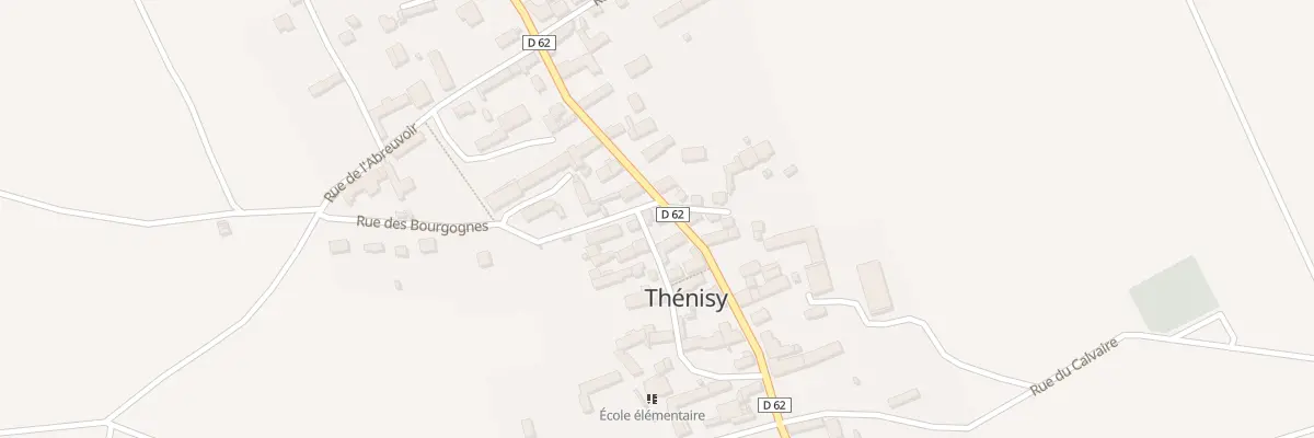 Plan du 5 Rue de l’Eglise à Thénisy