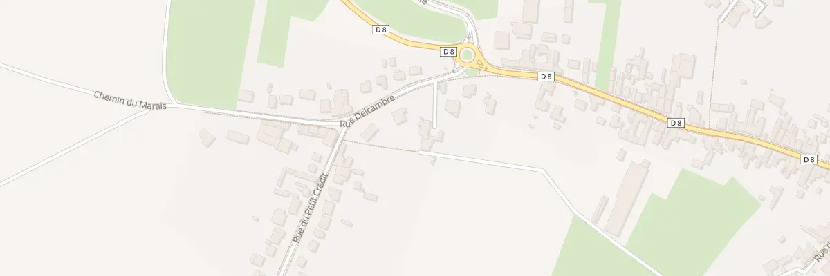 Plan du 487 Rue Delcambre à Montigny-en-Ostrevent
