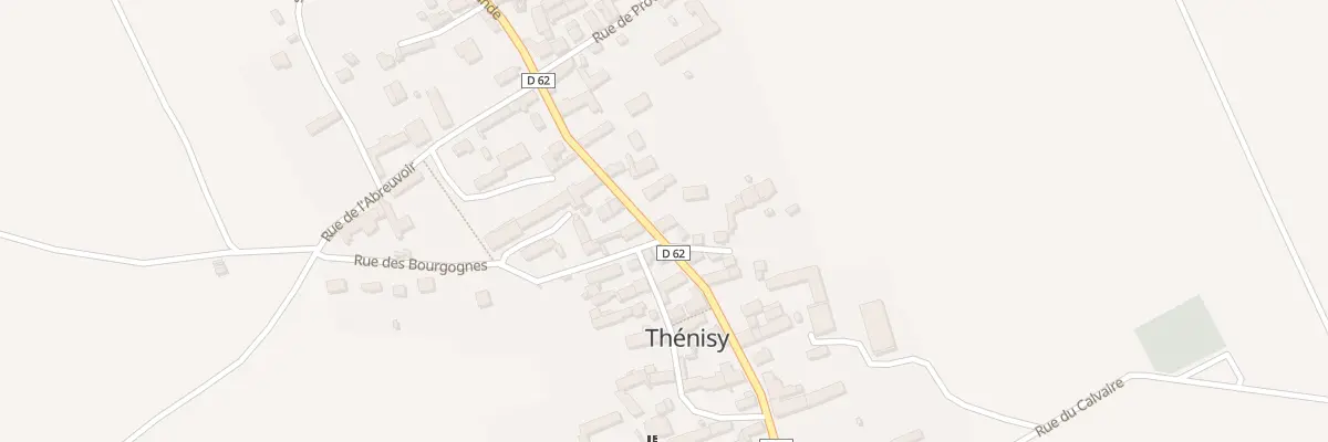 Plan du 54 Rue Grande à Thénisy