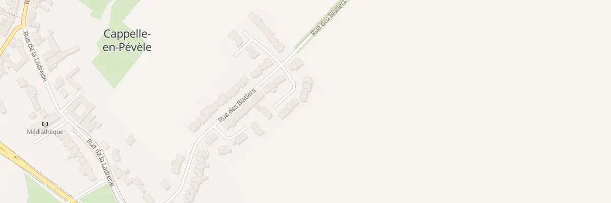 Plan du 70 Rue des Blatiers à Cappelle-en-Pévèle