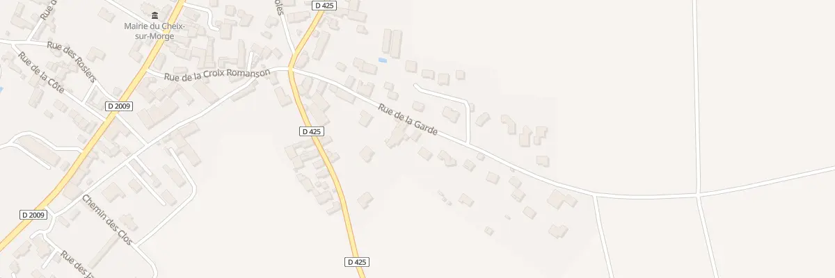 Plan du 8 Rue de la Garde au Cheix-sur-Morge