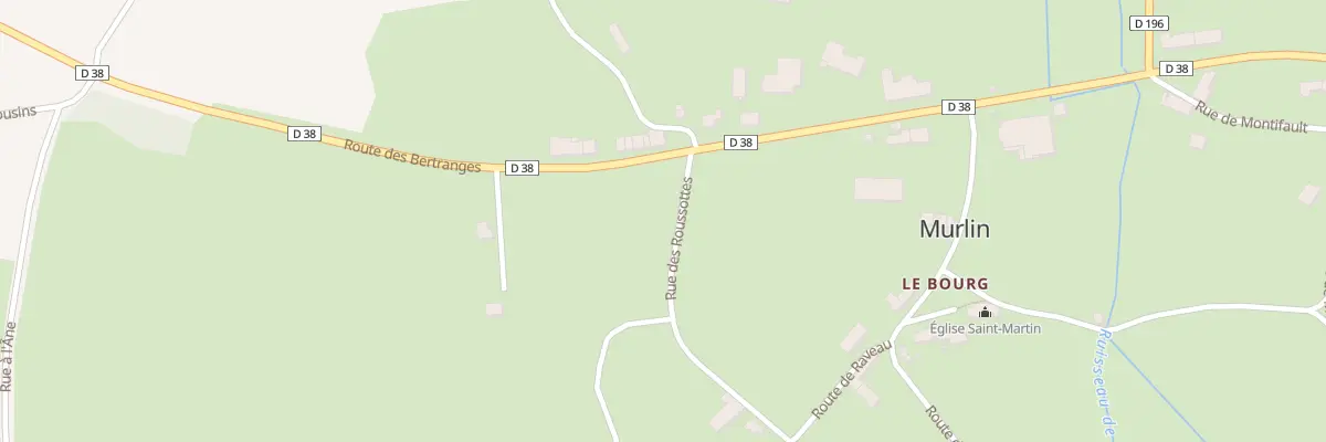 Plan du 72 Les Roussottes à Murlin
