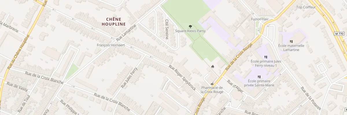Plan du 36 Rue Roger Speybrock à Tourcoing