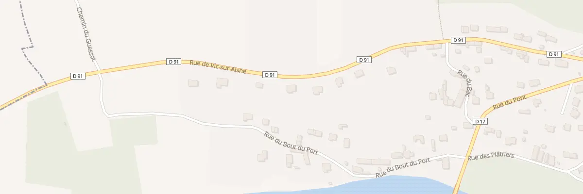 Plan du 31 Rue de Vic-sur-aisne à Fontenoy