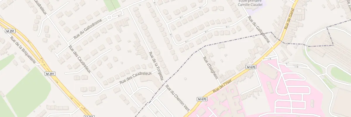 Plan du 24 Rue des Gabelous à Neuville-en-Ferrain