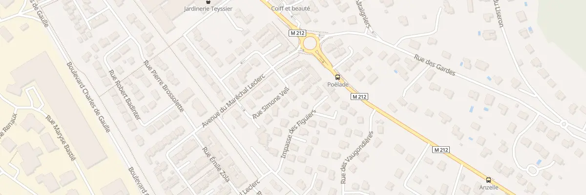 Plan du 11 Rue Simone Veil à Cournon-d’Auvergne