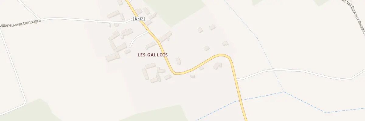 Plan du 12 Les Gallois à Cornant