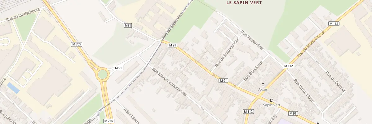 Plan du 85 Rue du Tilleul à Wattrelos
