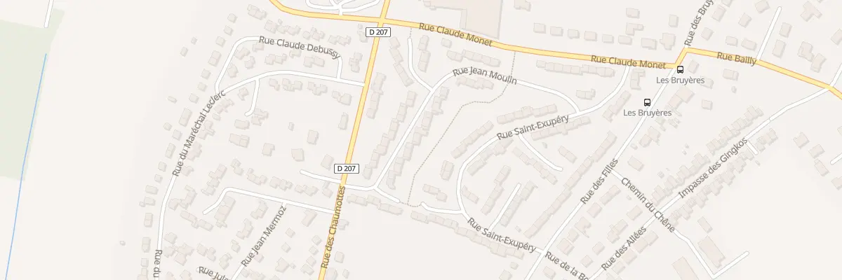 Plan du 18 Rue Jean Moulin à Coulanges-lès-Nevers