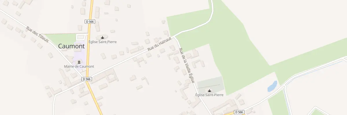 Plan du 4 Rue de la Vieille Eglise à Caumont