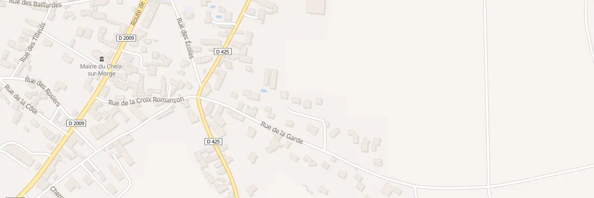 Plan du 19B Rue de la Garde au Cheix-sur-Morge