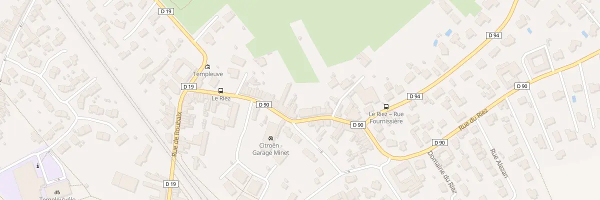 Plan du 37 Rue du Riez à Templeuve-en-Pévèle