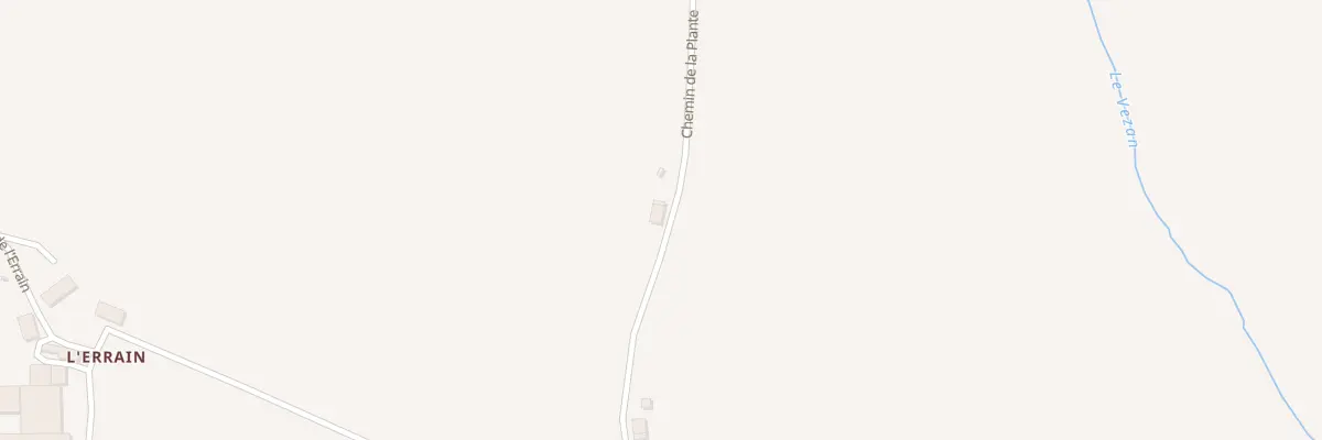 Plan du 5237 Lerrain à Cressanges