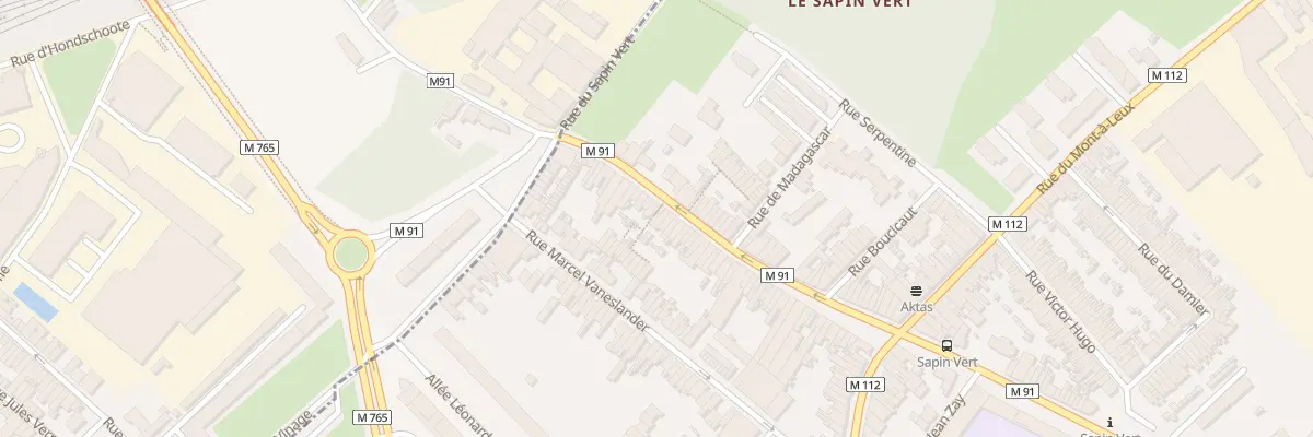 Plan du 77 Rue du Tilleul à Wattrelos