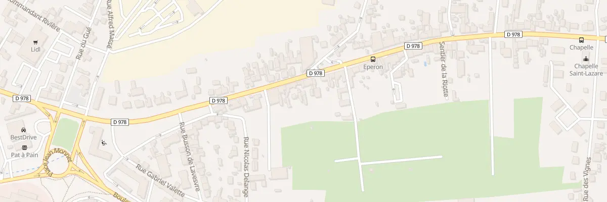Plan du 119 Fg du Grand Mouesse à Nevers