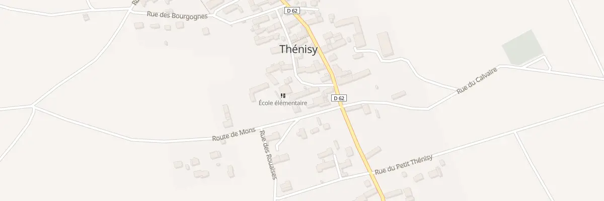 Plan du 1 Pl de la Mairie à Thénisy
