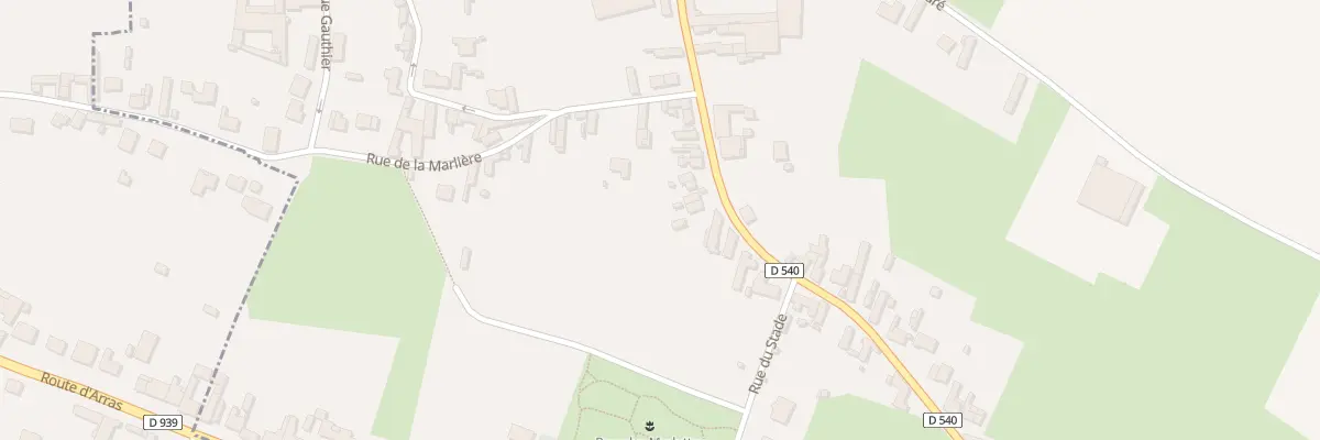 Plan du 24 Rue de la Croix Rouge à Sailly-lez-Cambrai