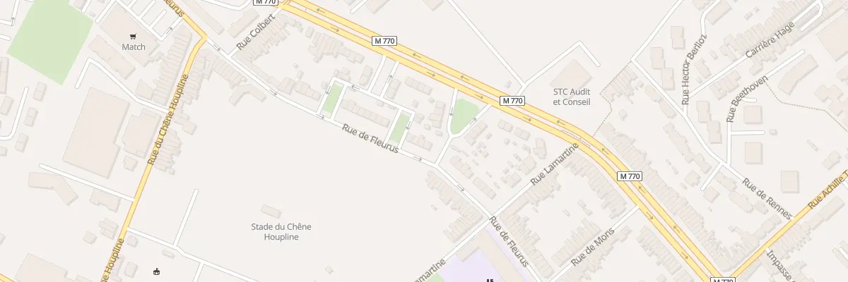Plan du 57 Rue de Fleurus à Tourcoing