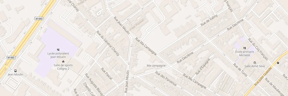 Plan du 12 Rue ma Campagne à Roubaix