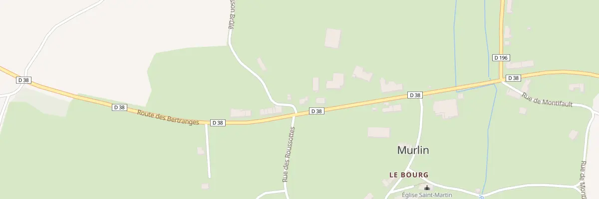 Plan du 47 Le Bourg à Murlin