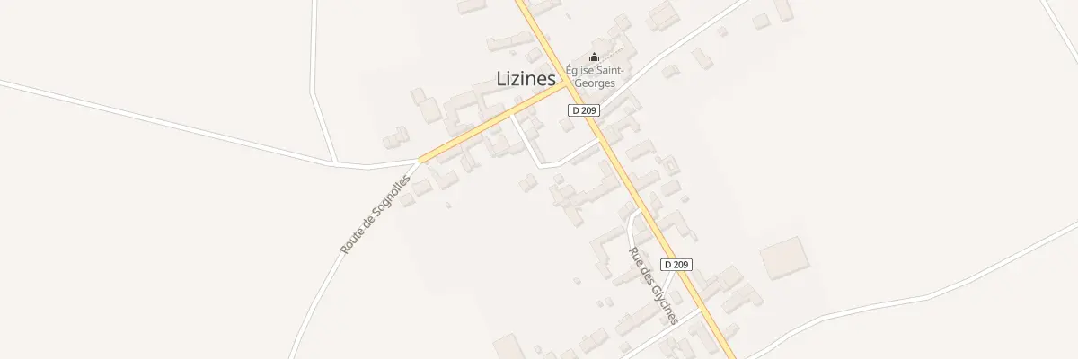 Plan du 4 All des Tisserands à Lizines