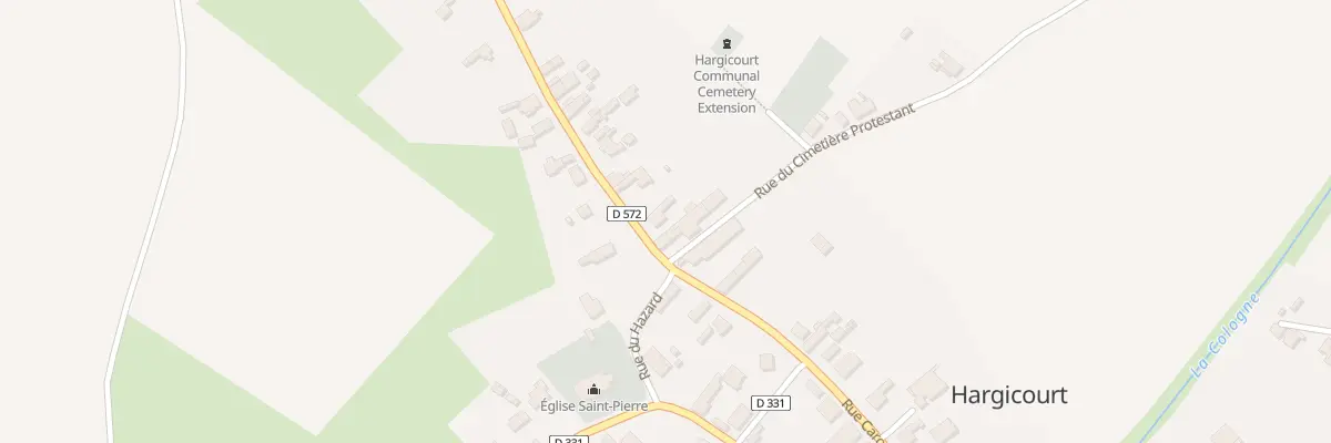 Plan du 4 Rue du Moulin à Hargicourt