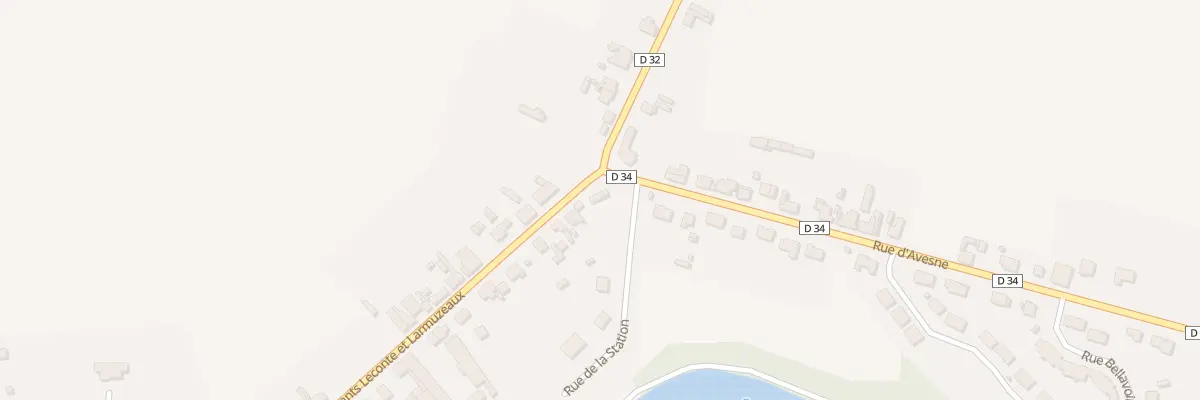 Plan du 48 Rue 2 Lts Lecomte Larmuzeaux à Saint-Simon