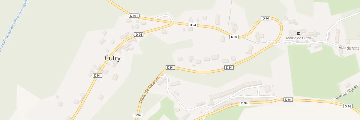 Plan du 22 Rte de Soissons à Cutry