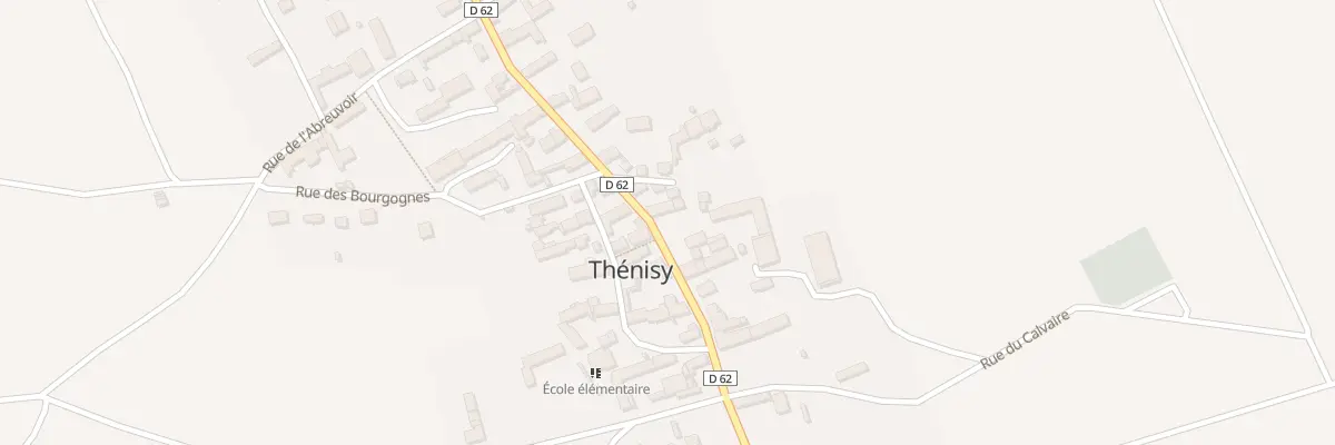 Plan du 50 Rue Grande à Thénisy