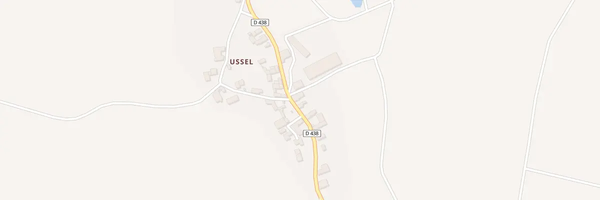 Plan du 13 Rue de la Croix Mandet à Vensat