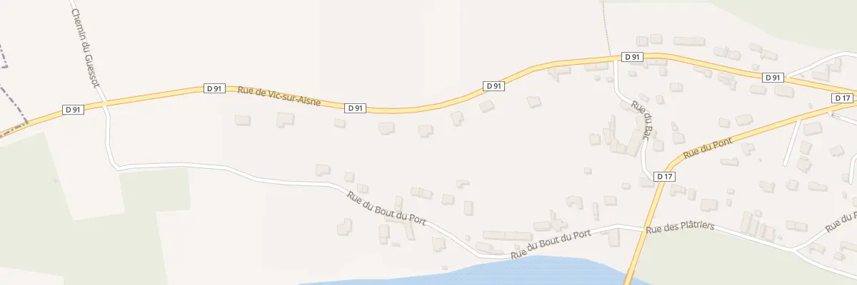 Plan du 29 Rue de Vic-sur-aisne à Fontenoy