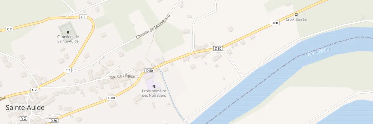 Plan du 56 Rue du Bourg à Sainte-Aulde