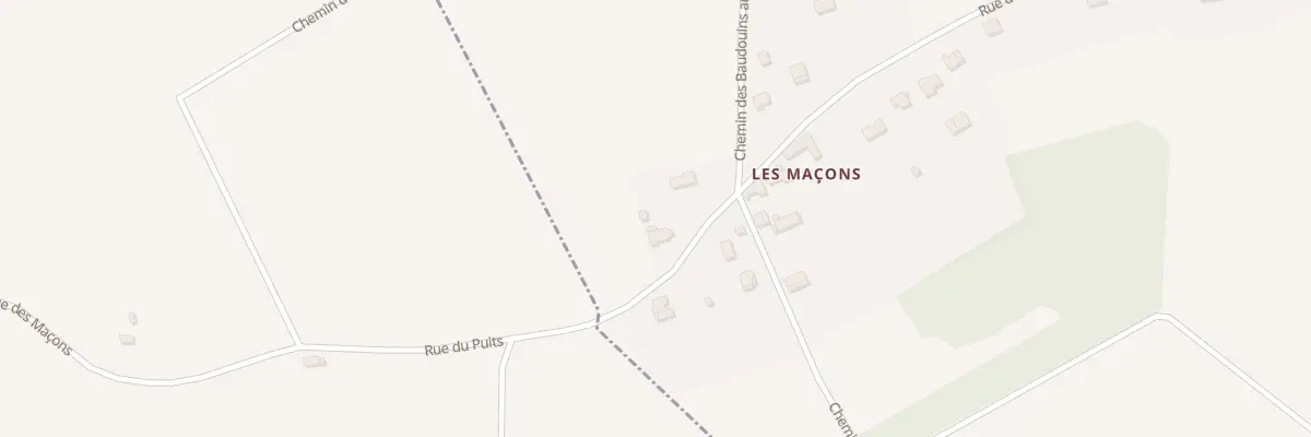 Plan du 12 Les Macons à Cornant