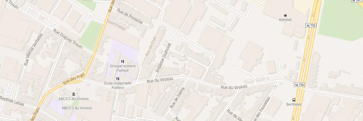 Plan du 31 Rue Henri Carette à Tourcoing