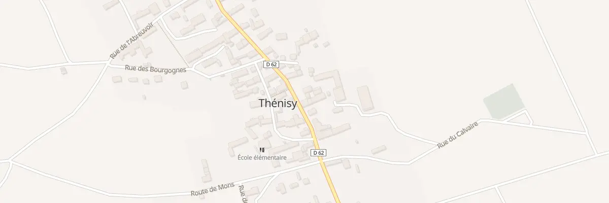 Plan du 40 Rue Grande à Thénisy