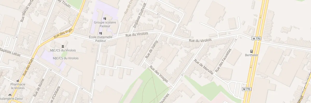 Plan du 15 Rue de Valmy à Tourcoing