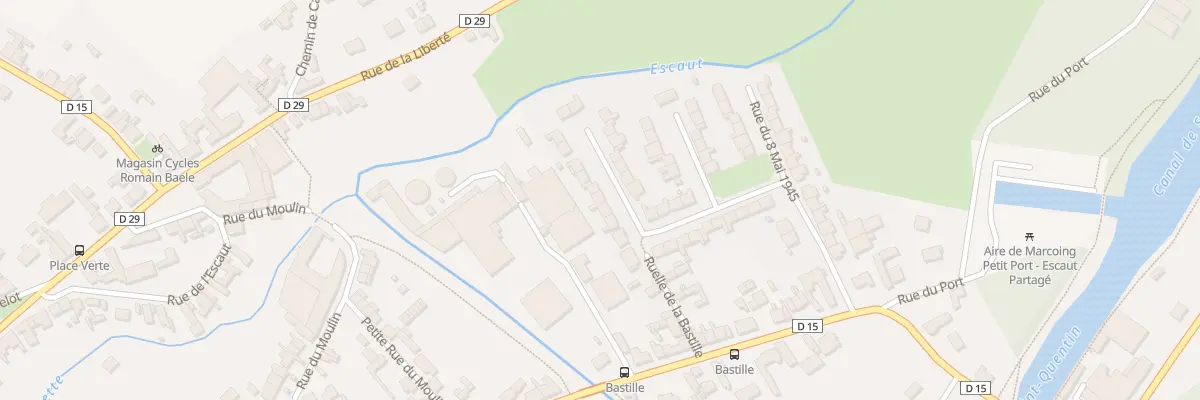 Plan du 25 Rue du Onze Novembre à Marcoing