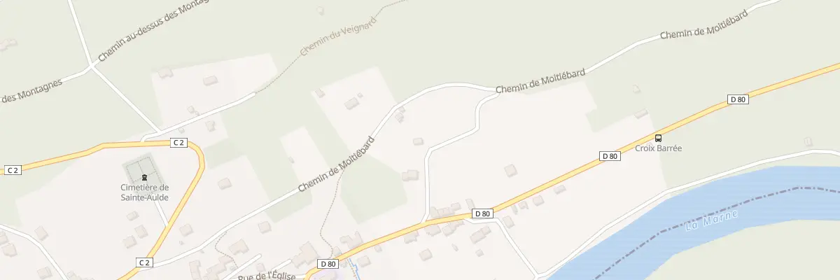 Plan du 3 Che de la Croix Barree à Sainte-Aulde