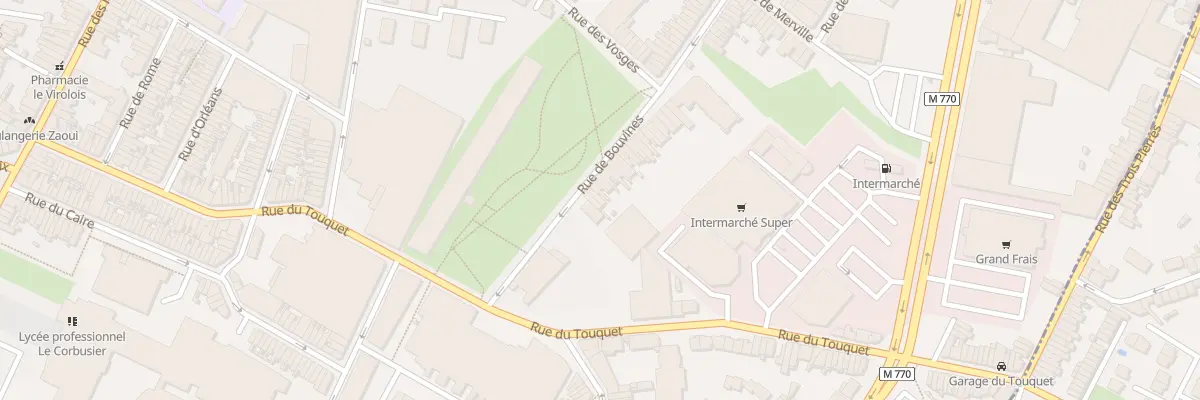 Plan du 56 Rue de Bouvines à Tourcoing