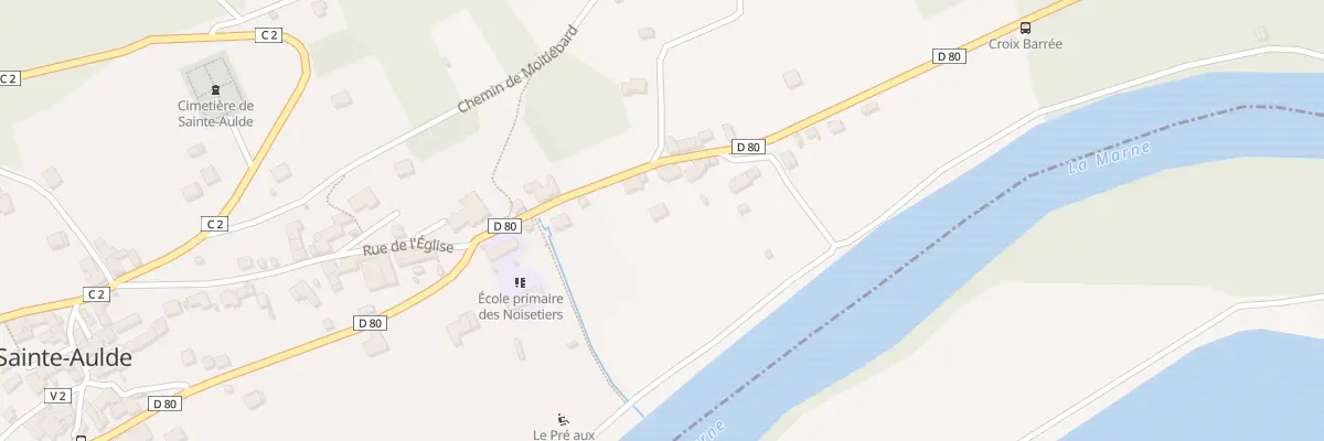 Plan du 56B Rue du Bourg à Sainte-Aulde
