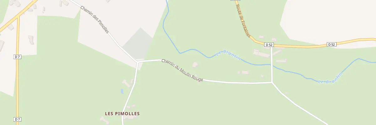 Plan du 418 Pres Saint Martin à Mézilles