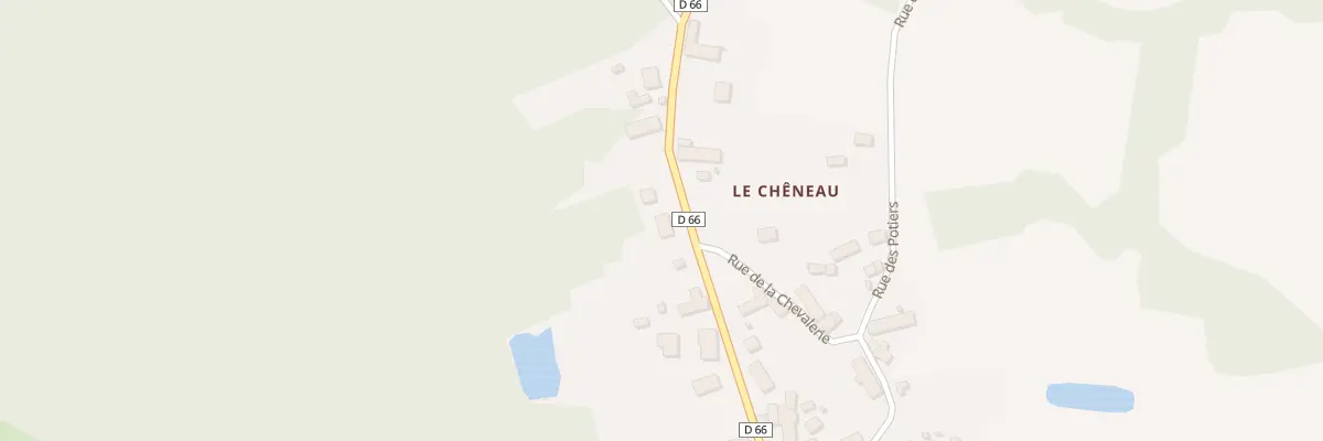 Plan de la Rue du Chanoine G.Grossier à Treigny-Perreuse-Sainte-Colombe