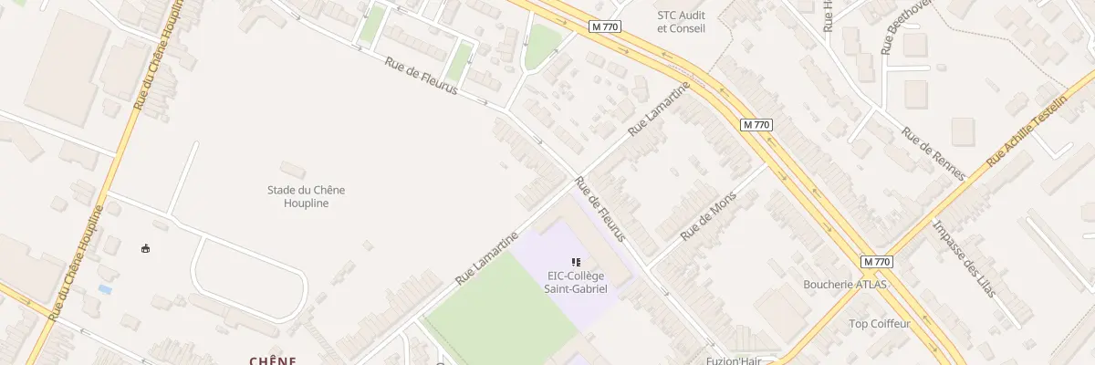 Plan du 177 Rue Lamartine à Tourcoing