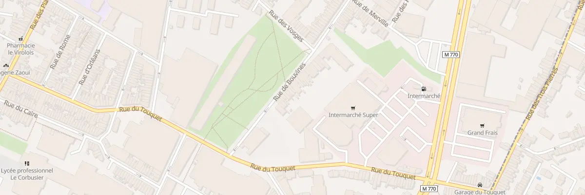 Plan du 64 Rue de Bouvines à Tourcoing