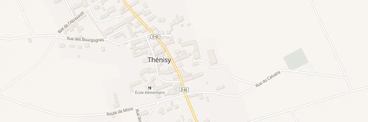Plan du 42 Rue Grande à Thénisy