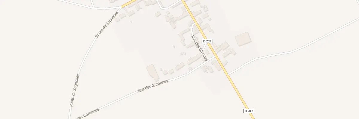 Plan du 4 Rue des Garennes à Lizines