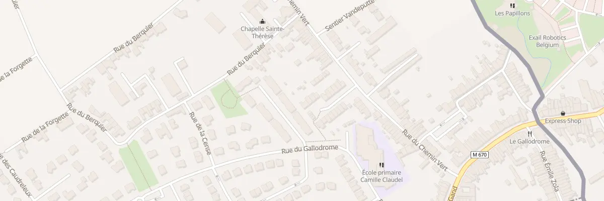 Plan du 20 Rue Marc Sangnier à Neuville-en-Ferrain
